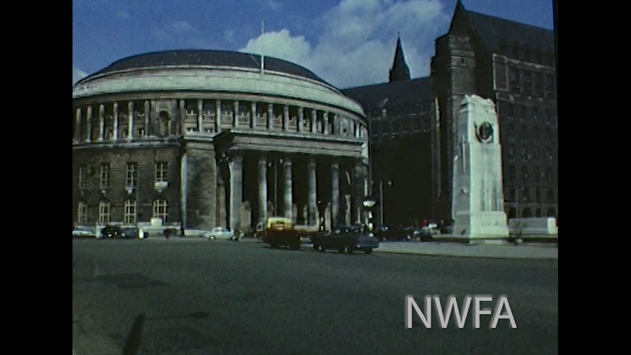 Central Library and the Cenotaph, St Peter’s Square 1968